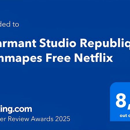Charmant Studio Republique Jemmapes Free Netflix ปารีส ภายนอก รูปภาพ